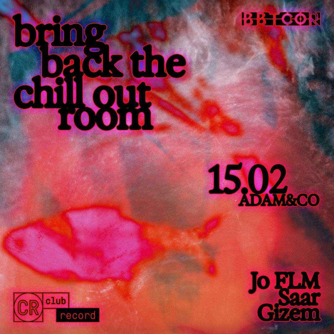 Poster for Club Records x BBTCOR