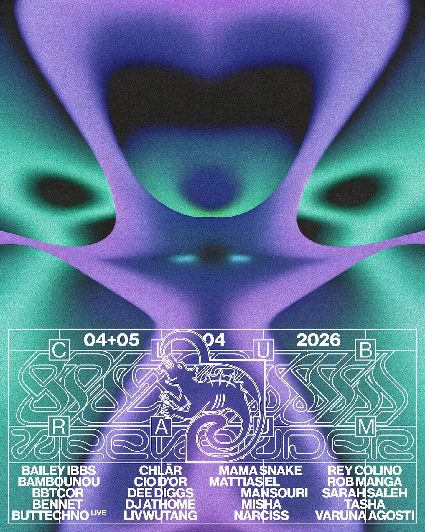 Poster for Spielraum x BBTCOR
